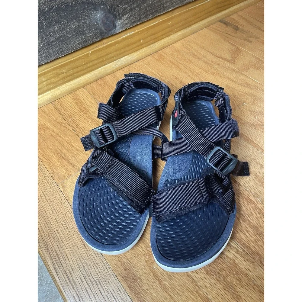 Teva Men's Navy Adjustable Strap Hiking Water Shoes Sandals Size 10 Outdoor